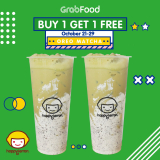Happy Lemon – Buy 1, Get 1 Jumbo Oreo Matcha via GrabFood