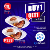 Hawker Chan – Buy 1 Get 1 Char Siew Rice via GLife