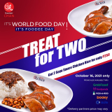 Hawker Chan – World Food Day Soya Sauce Chicken Rice Promo