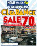 Home Factory Outlets – Furniture Clearance Sale: Get Up to 70% Off