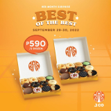 J.CO Donuts and Coffee –  Best of the Best Ber Month Surprise Promo