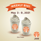 J.CO Donuts and Coffee – Weekly Buy 1 Get 1 Coffee Drinks