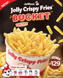 Jollibee – Jolly Crispy Fries Bucket for ₱129 (Save ₱39)