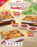 Jollibee – Chickenjoy Family Box As Low As P249