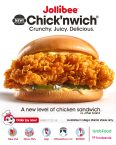 Introducing Jollibee’s New Chick’nwich