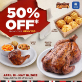 Kenny Rogers Roasters – Get 50% Off via the SM Malls Online App