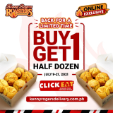 Kenny Rogers Roasters – Buy 1 Get 1 Half Dozen Corn Muffins