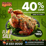 Kenny Rogers Roasters – Get 40% Off Whole Chimichurri Roast Ala Carte