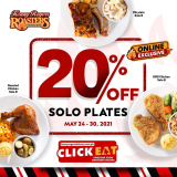 Kenny Rogers Roasters – Get 20% Off on Solo Plates