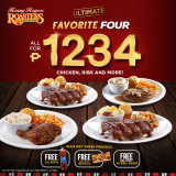Kenny Rogers Roasters – Ultimate Favorite Four Bundle for ₱1,234