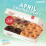 Krispy Kreme – Mixed Dozen for ₱249 (Save ₱176)