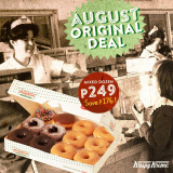Krispy Kreme – August Original Deal for P249