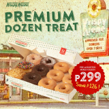 Krispy Kreme – August Premium Dozen Treat for P299 (Save P126)