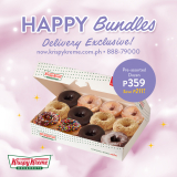 Krispy Kreme – Delivery Exclusive: Happy Bundles Promo