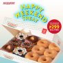 Krispy Kreme – Happy Weekend Treat: Mixed Dozen for ₱299 (Save ₱126)