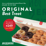 Krispy Kreme – International Women’s Day Original Best Treat Promo