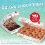 Krispy Kreme – OG and Choco Treat: Get FREE Pre-Assorted Box of 6