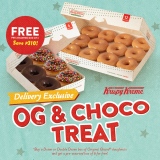 Krispy Kreme – OG and Choco Treat Delivery Exclusive