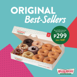 Krispy Kreme – Original Best-Sellers Promo for P299