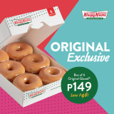 Krispy Kreme – Original Exclusive Promo for P149
