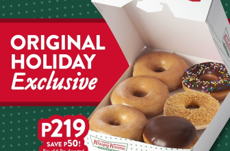 Krispy Kreme Original Holiday Exclusive Deal