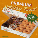 Krispy Kreme – Premium Holiday Treat for P349 (Save P76)