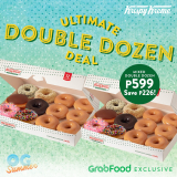 Krispy Kreme – Ultimate Dozen Deal for ₱599 (Save ₱226) via GrabFood