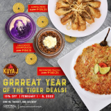 Kuya J Restaurant – Grrreat Year of the Tiger Deals: Get 15% Off