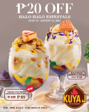 Kuya J Restaurant – P20 Off Halo-Halo Espesyals Deal
