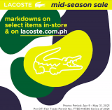 Lacoste – Mid-Season Sale