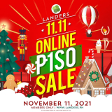 Landers Superstore – 11.11 Online Piso Sale