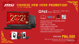 MSI Gaming – MSI GF65 Thin Series Chinese New Year Promo