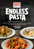 Mama Lou’s Endless Pasta Promo