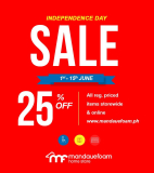Mandaue Foam – Independence Day Sale: Get 25% Off on Regular-Priced Items
