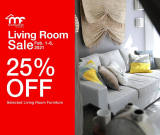 Mandaue Foam – Living Room Sale: Get 25% Off