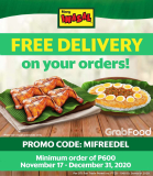 Mang Inasal – FREE Delivery via GrabFood