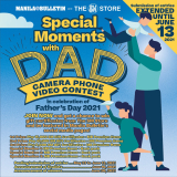 Manila Bulletin and The SM Store’s Special Moments with Dad Camera Phone Videography Contest