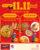 Max’s Restaurant – 11.11 Deal: P111 Discount and P1,111 Bundle