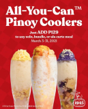 Max’s Restaurant – All-You-Can Pinoy Coolers Promo