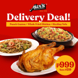 Max’s Restaurant – ₱999 Delivery Deals Promo