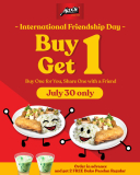 Max’s Restaurant – International Friendship Day Buy 1 Get 1 Promo
