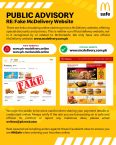McDonald’s Warns Against Fake McDelivery Websites
