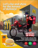 McDonald’s – McDeliverBack Breakfast for Heroes Promo