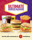 McDonald’s – Ultimate Burger McShare Promo for P499