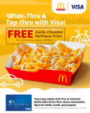 McDonald’s – Get FREE Garlic Cheddar McFlavor Fries Promo