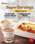 McDonald’s – Introducing the New McDo Super Servings