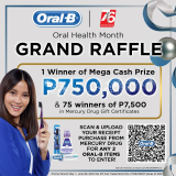 Mercury Drug and Oral-B Oral Health Month Grand Raffle