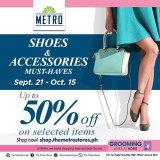 The Metro Stores – Up to 50% Off on Selected Shoes and Accessories