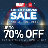 Miniso – Get Up to 70% on Selected Marvel Merchandise