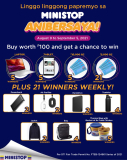 Ministop – Anibersaya Raffle Promo